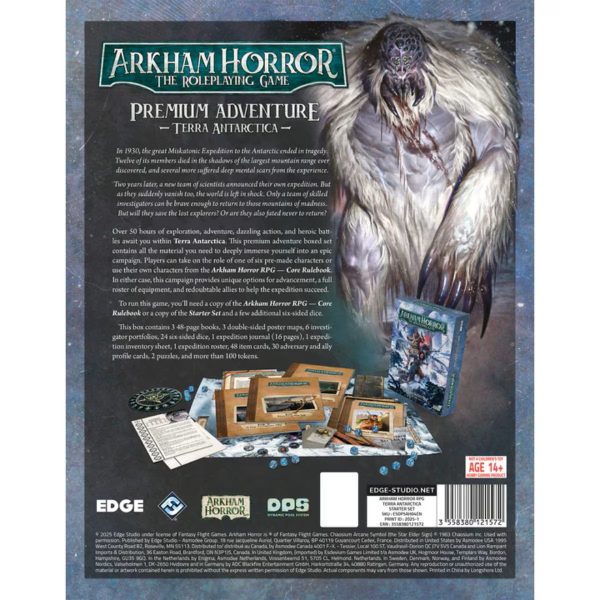 Arkham Horror RPG - Terra Antarctica Premium Adventure - Image 4