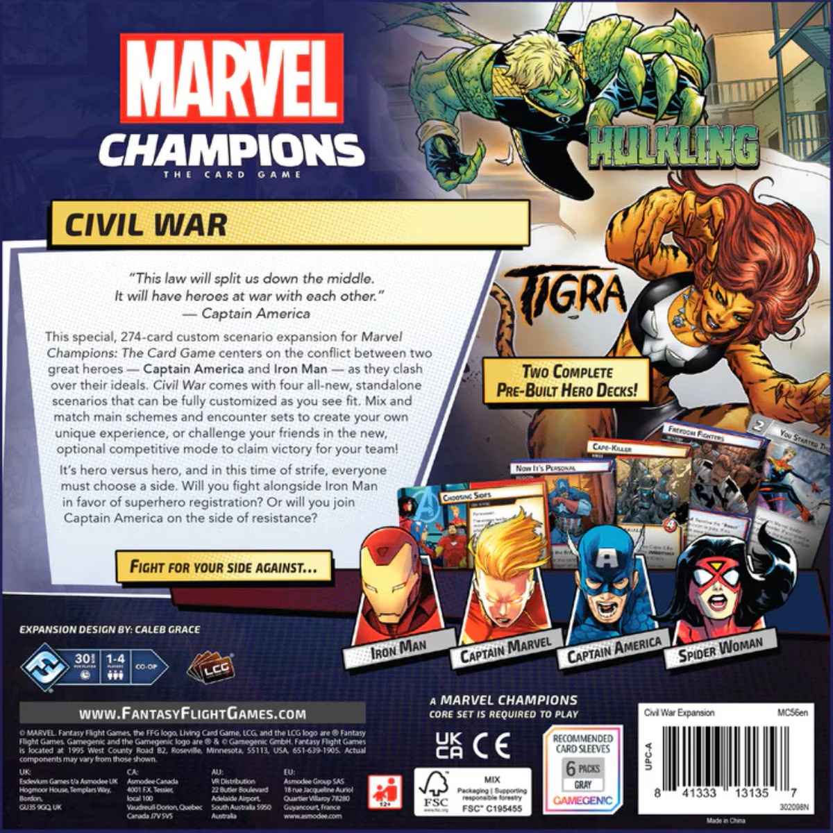 Marvel Champions LCG - Civil War Expansion - Image 2