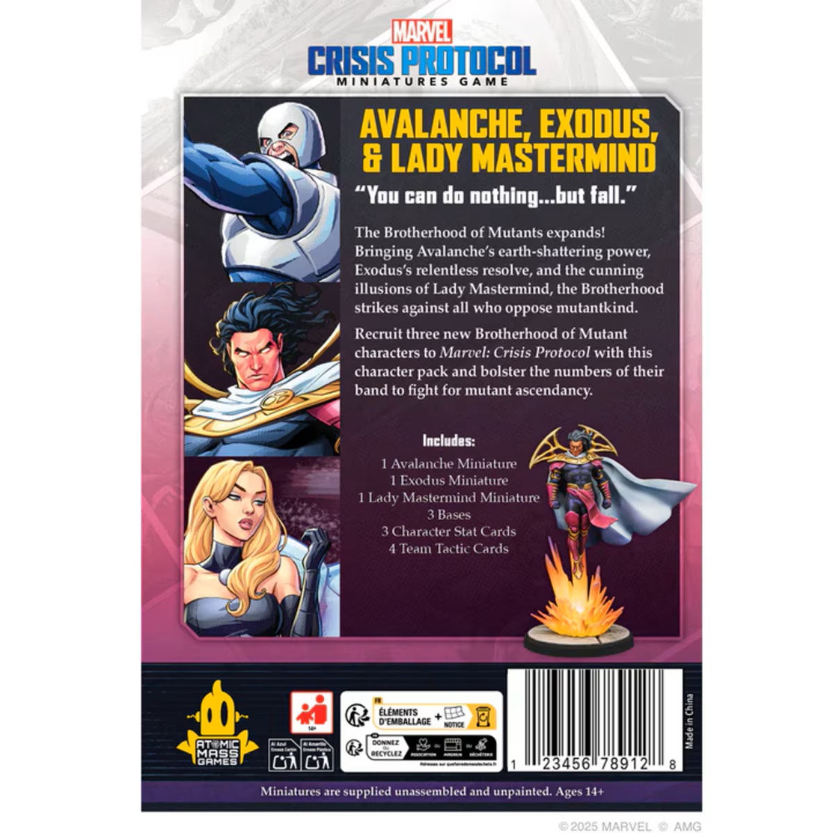 Marvel Crisis Protocol - Avalanche, Exodus & Lady Mastermind - Image 2