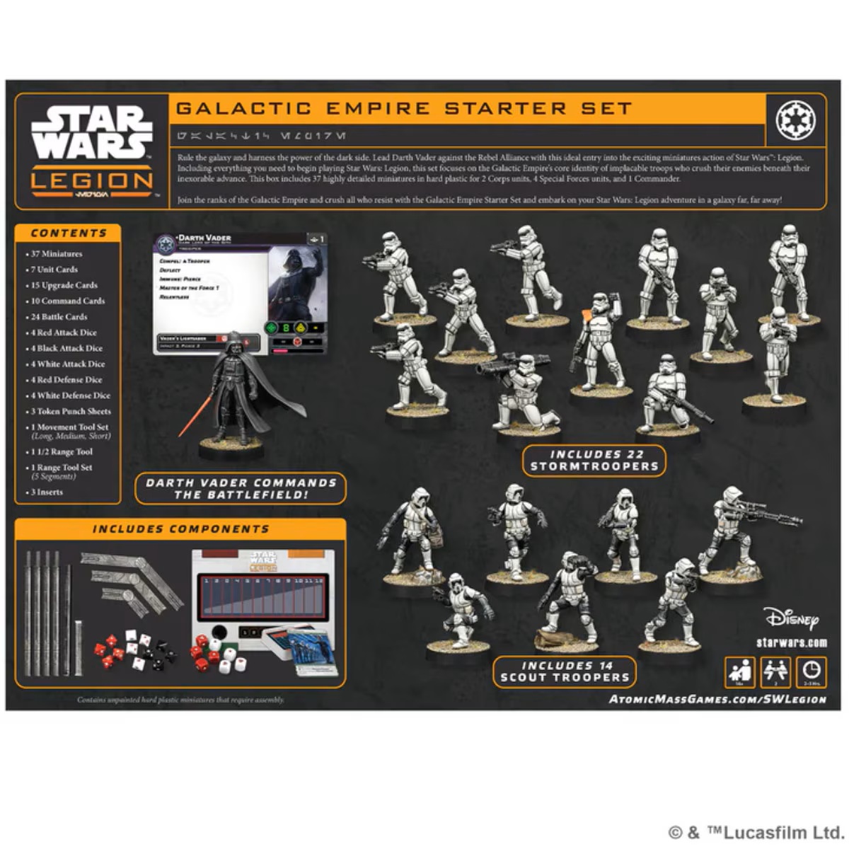 Star Wars Legion - Galactic Empire Starter Set - Image 2