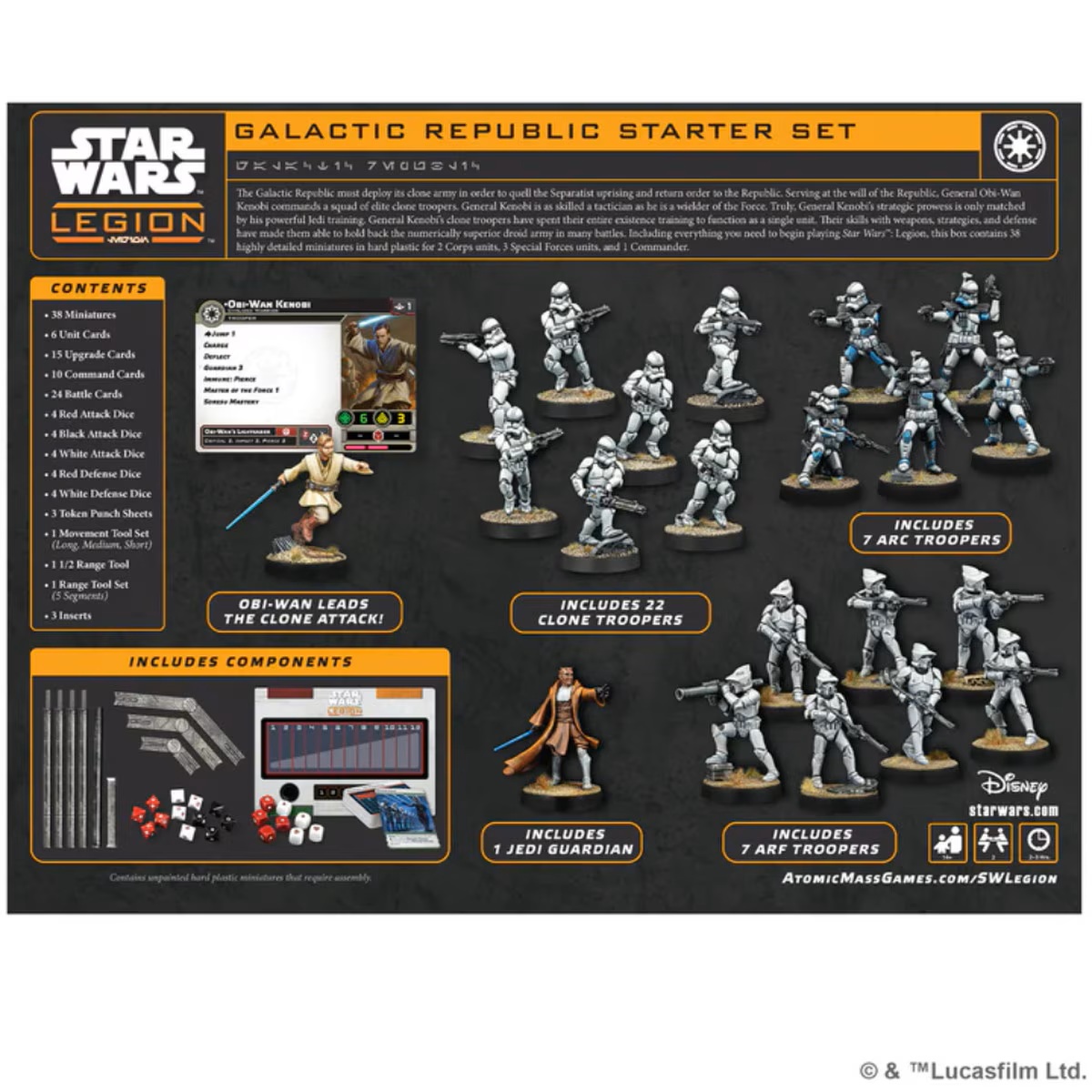 Star Wars Legion - Galactic Republic Starter Set - Image 2