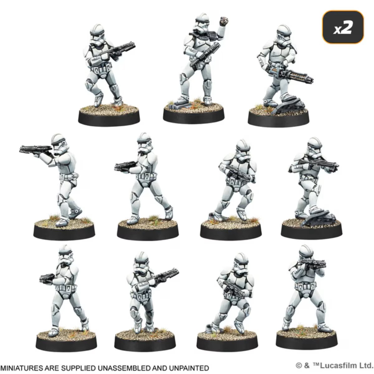 Star Wars Legion - Galactic Republic Starter Set - Image 6