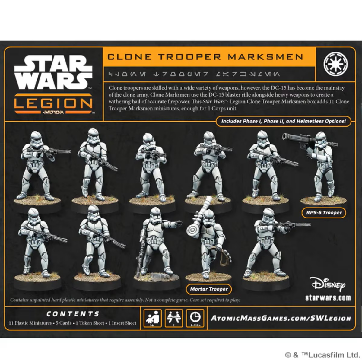 Star Wars Legion – Clone Trooper Marksmen - Image 2