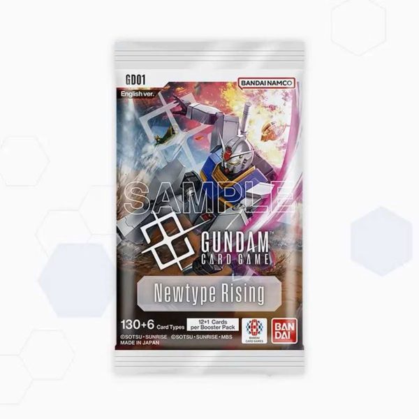 Gundam Card Game: Booster Pack Newtype Rising (GD01) Box - Image 2