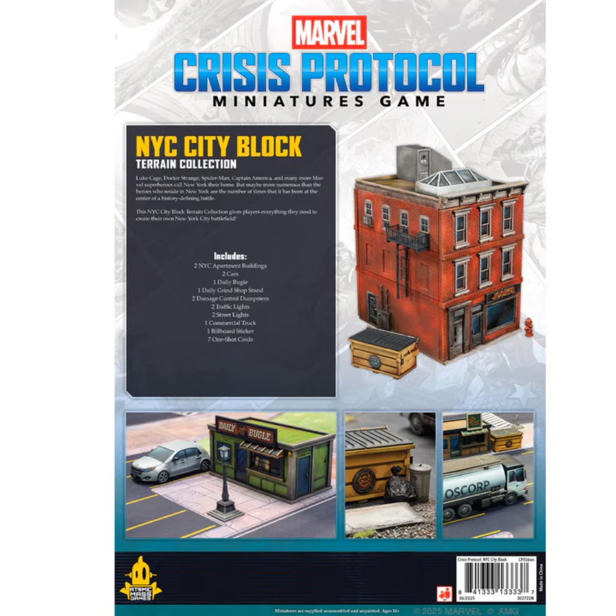Marvel Crisis Protocol - NYC City Block Terrain Collection - Image 2