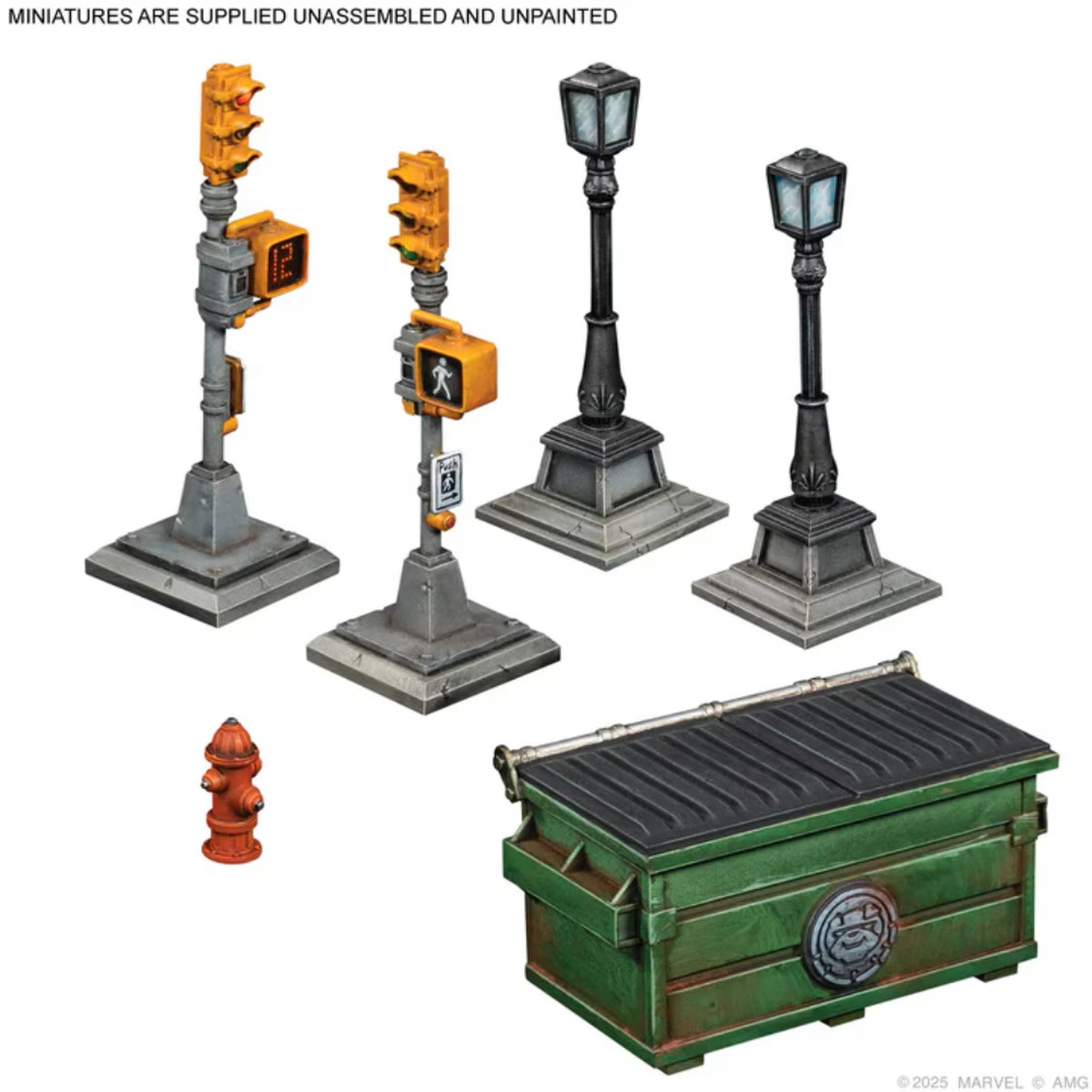 Marvel Crisis Protocol - NYC City Block Terrain Collection - Image 3