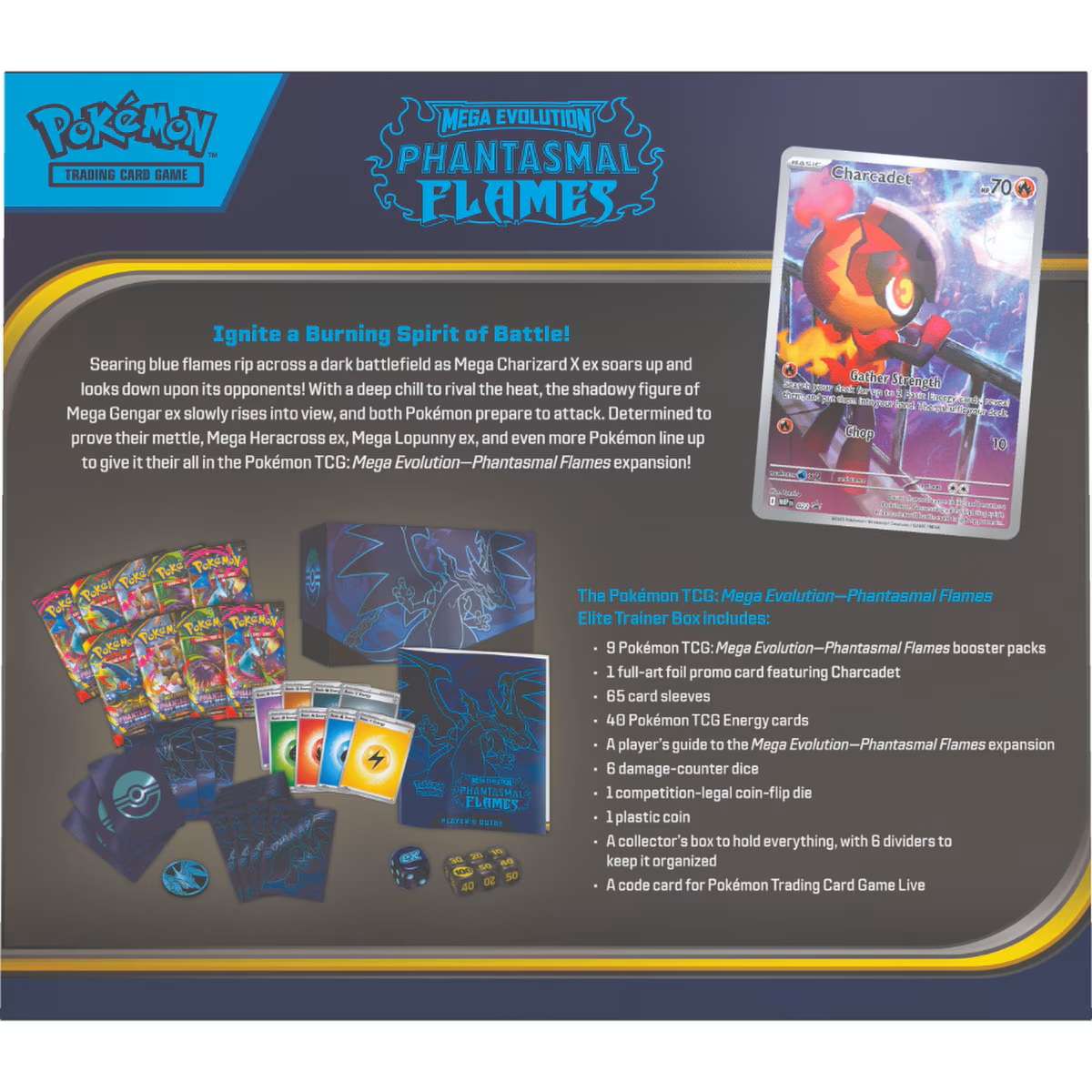 Pokémon Mega Evolution - Phantasmal Flames -Elite Trainer Box - Image 9