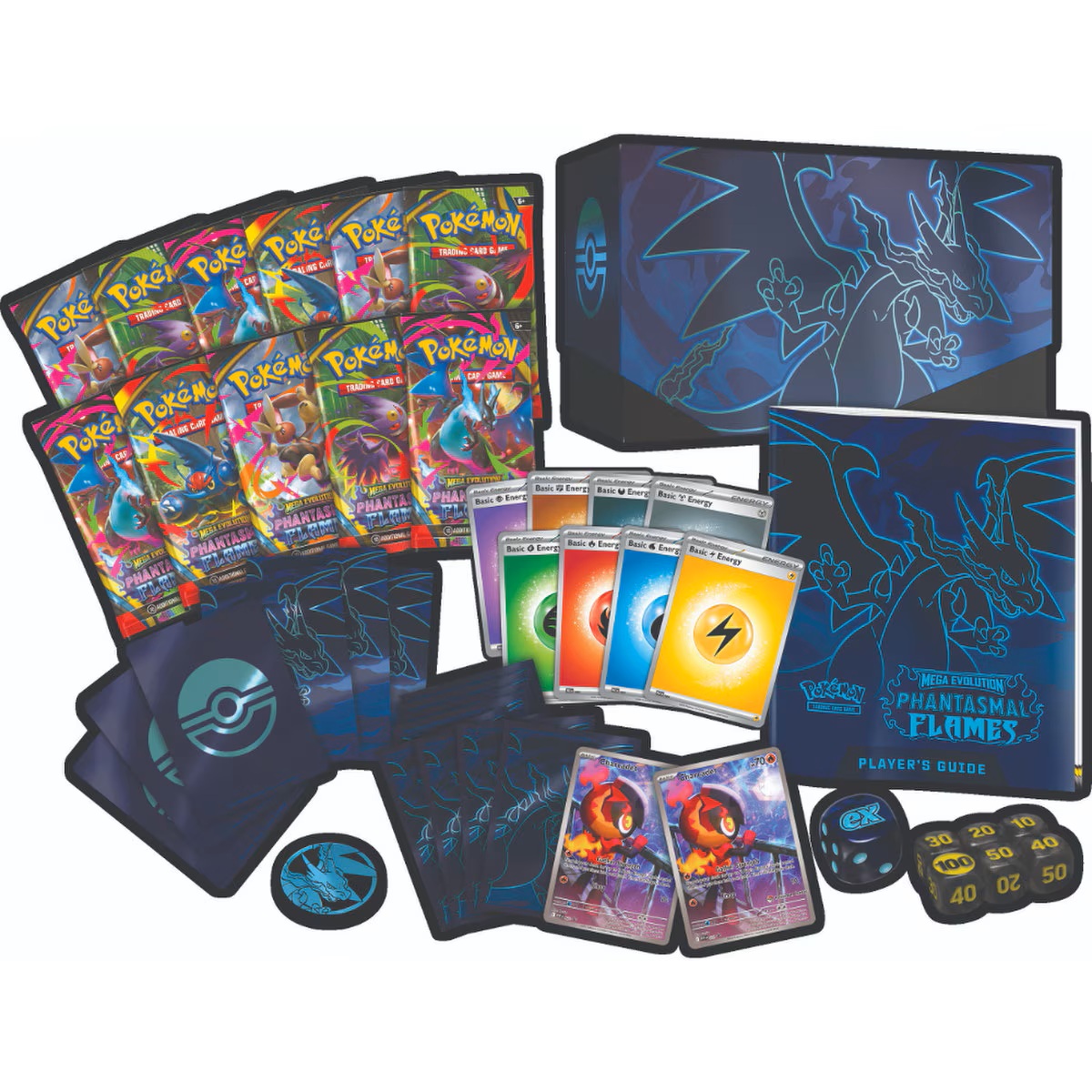Pokémon Mega Evolution - Phantasmal Flames -Elite Trainer Box - Image 7
