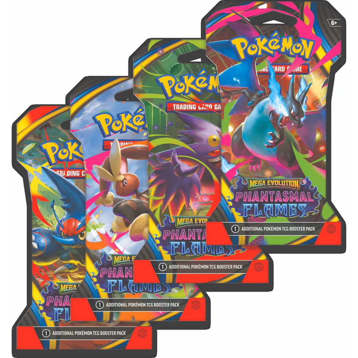 Pokémon Mega Evolution - Phantasmal Flames - Sleeved Booster Box