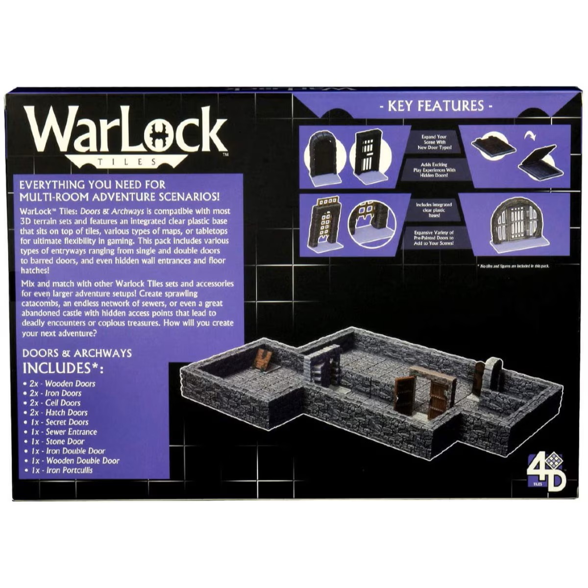 WarLock Tiles: Doors & Archways - Image 4