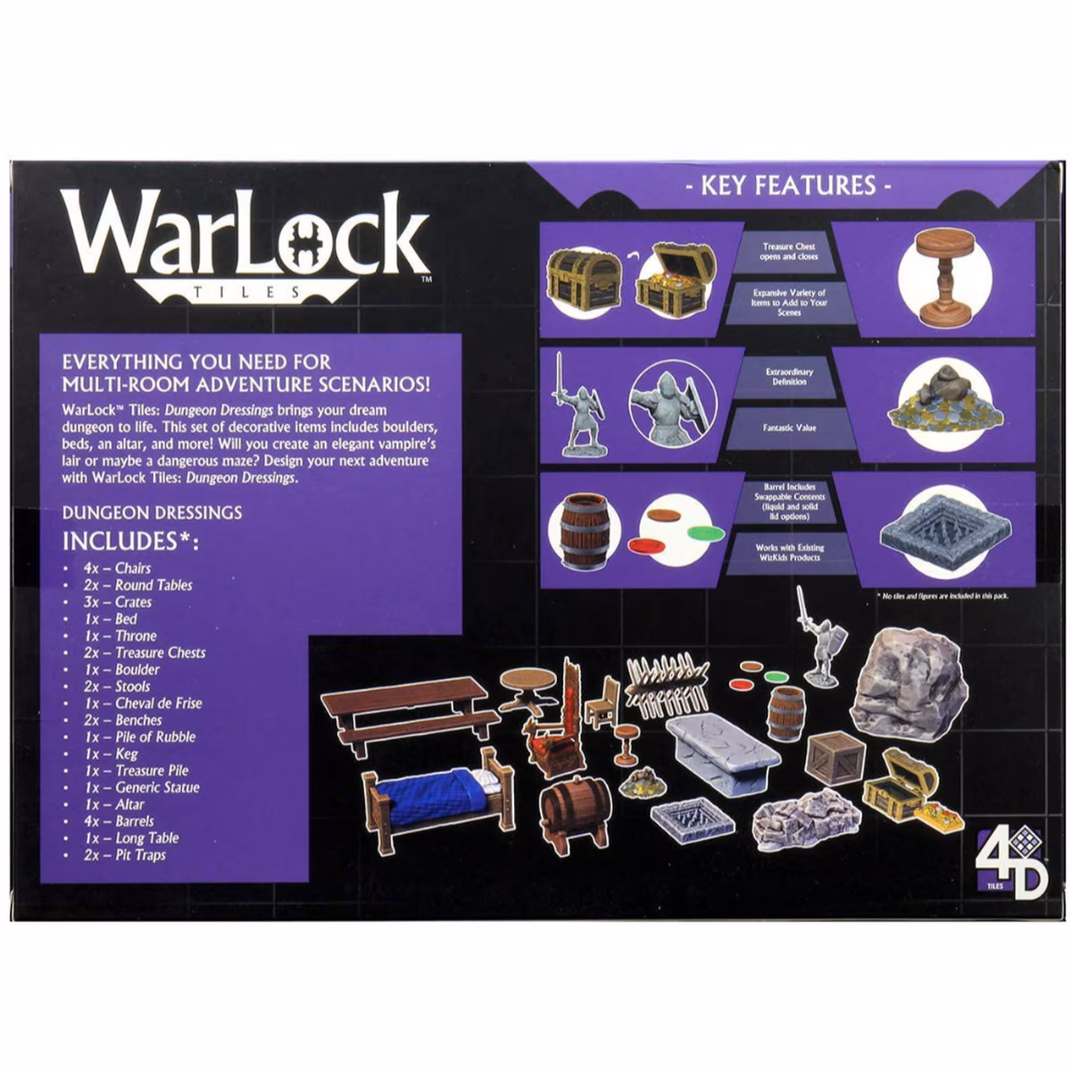 WarLock Tiles: Dungeon Dressings - Image 4
