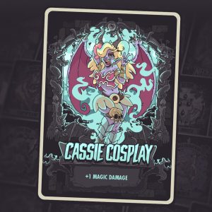 Dungeon Brah - Tarot-sized Cassie CosPlay Add-On