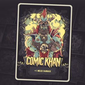 Dungeon Brah - Tarot-sized Comic Khan Add-On