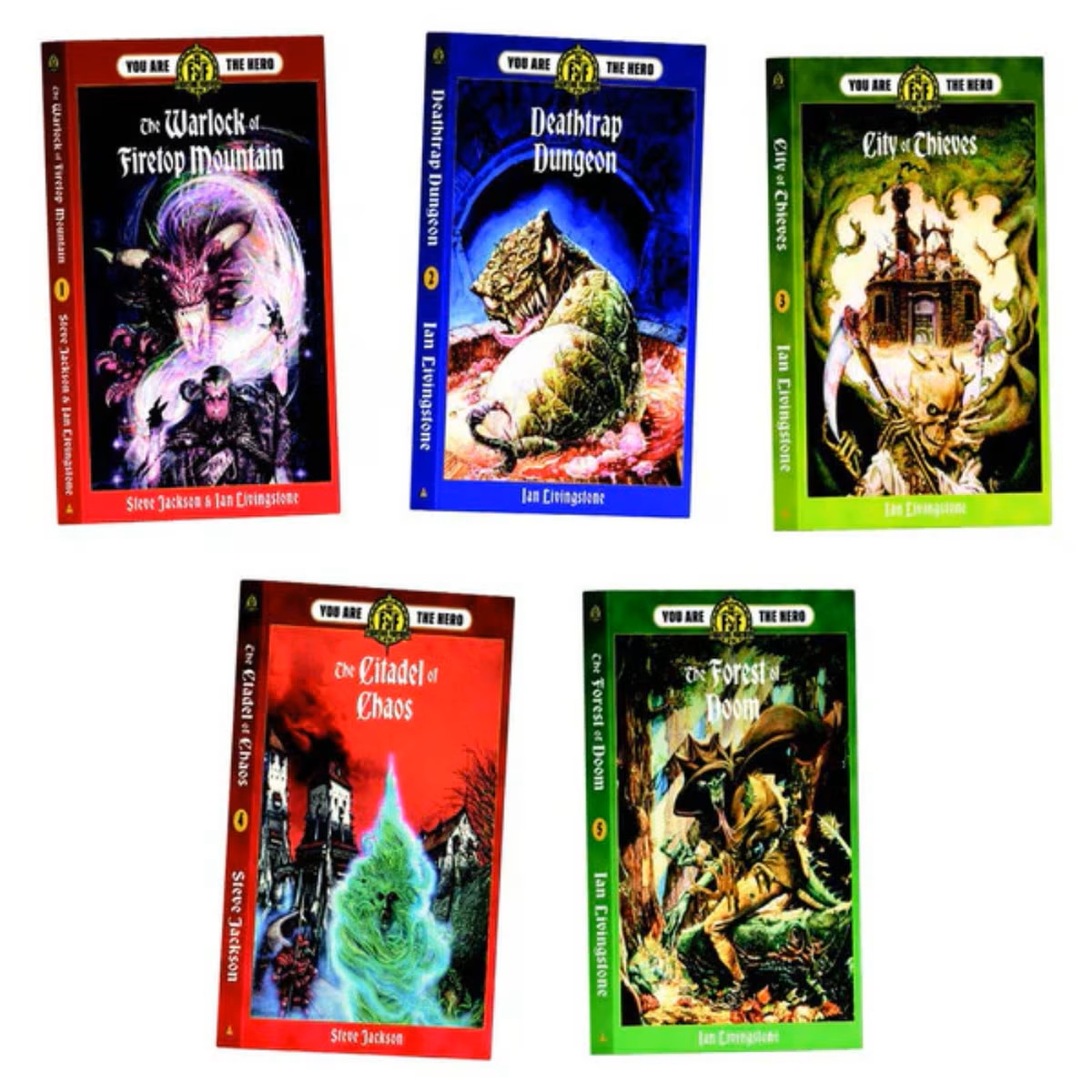 Fighting Fantasy Slipcase Set (Pre-Order Deposit Required) Pre-order by: 07/11/2025 - Image 2