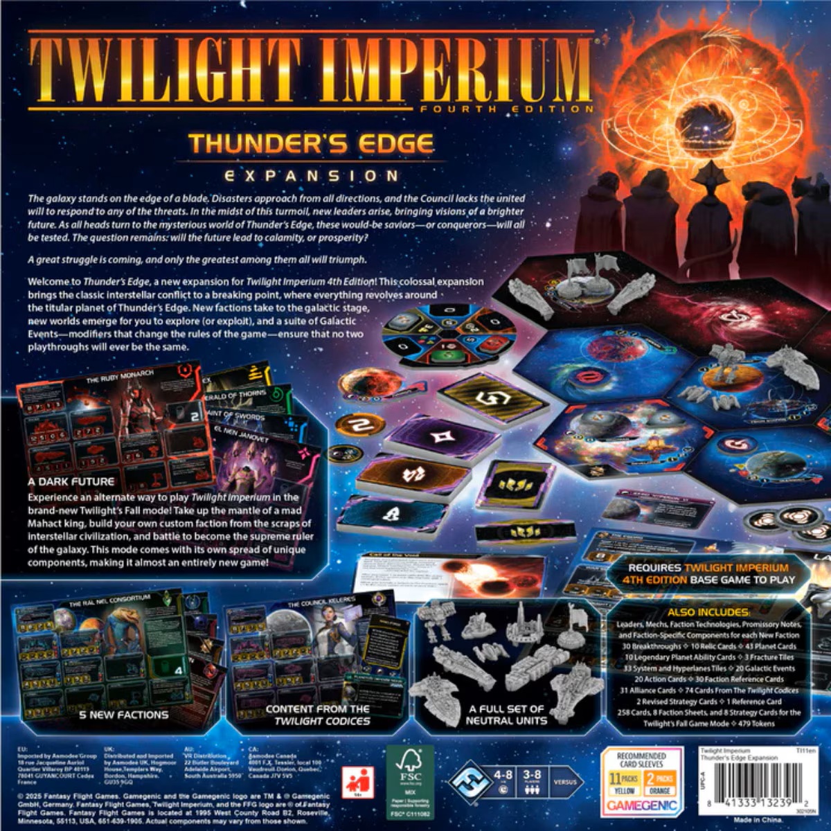 Twilight Imperium - Thunder's Edge Expansion - Image 2
