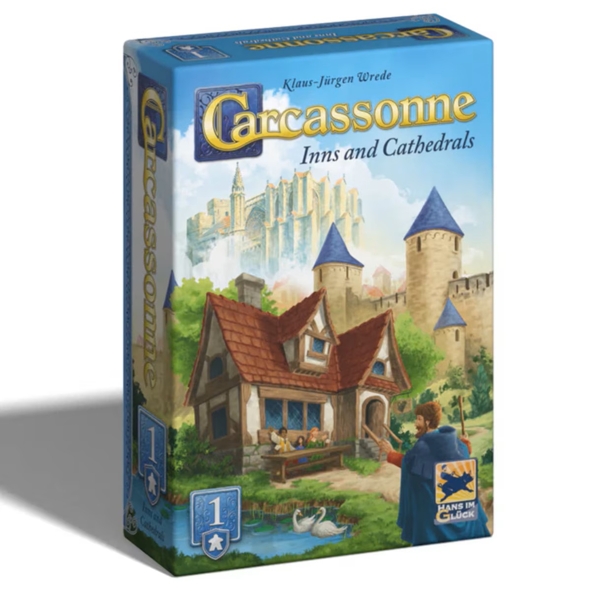 Carcassonne V3.1 - Expansion 1 Inns & Cathedrals (Pre-Order Deposit Required) Pre-order by: 21/11/2025 - Image 2