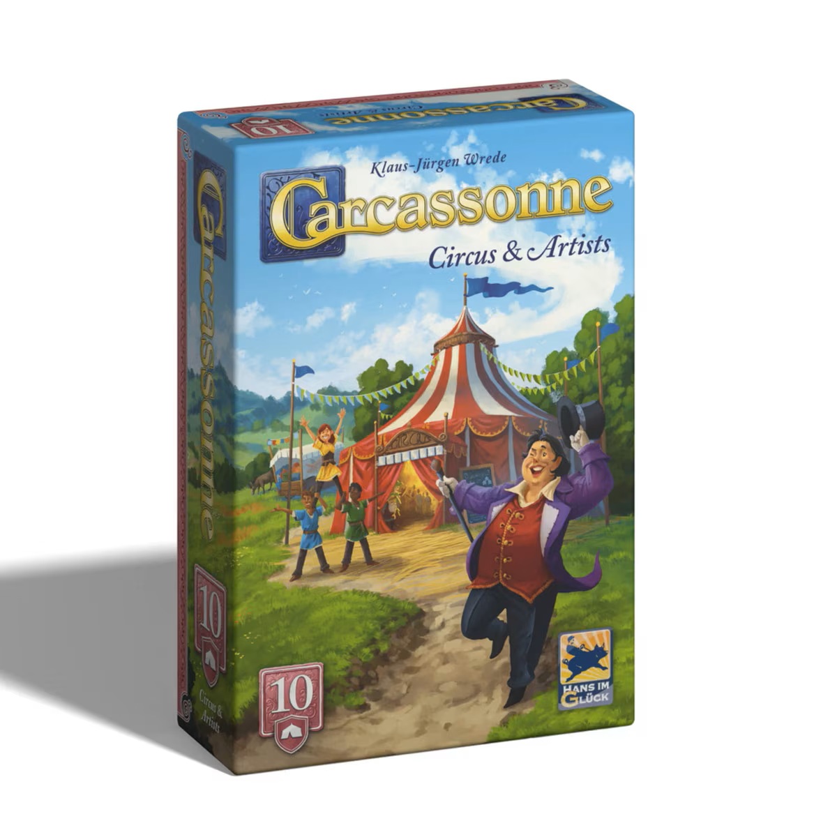 Carcassonne V3.1 - Expansion 10 Circus & Artists (Pre-Order Deposit Required) Pre-order by: 21/11/2025 - Image 2