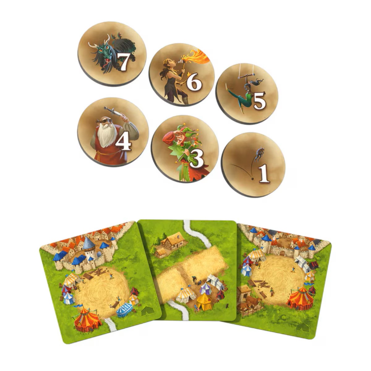 Carcassonne V3.1 - Expansion 10 Circus & Artists (Pre-Order Deposit Required) Pre-order by: 21/11/2025 - Image 3