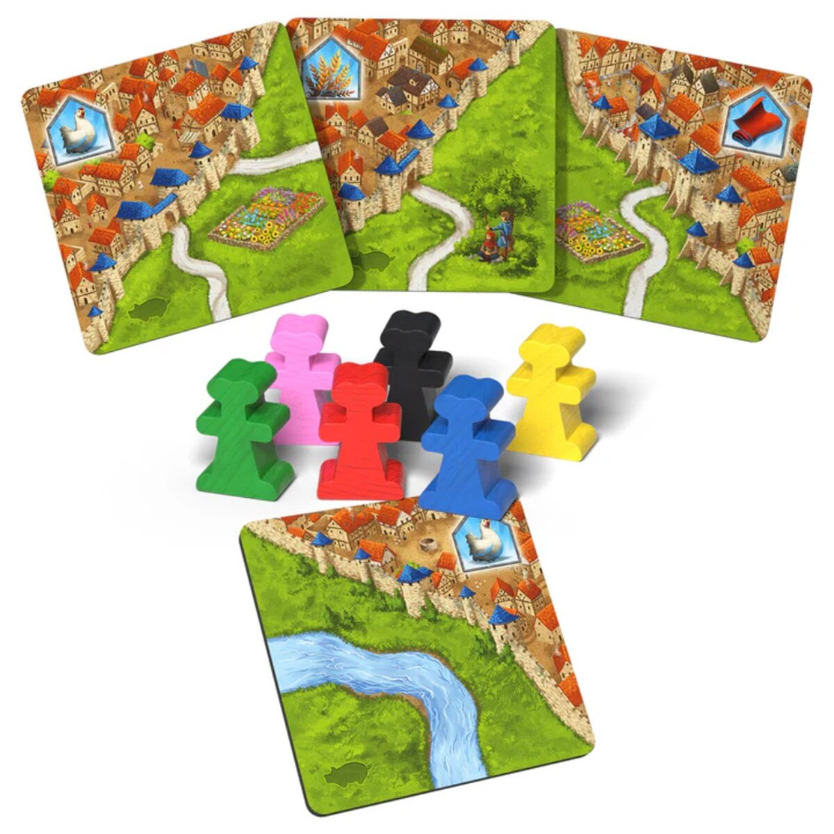 Carcassonne V3.1 - Expansion 2 Traders & Builders (Pre-Order Deposit Required) Pre-order by: 21/11/2025 - Image 4