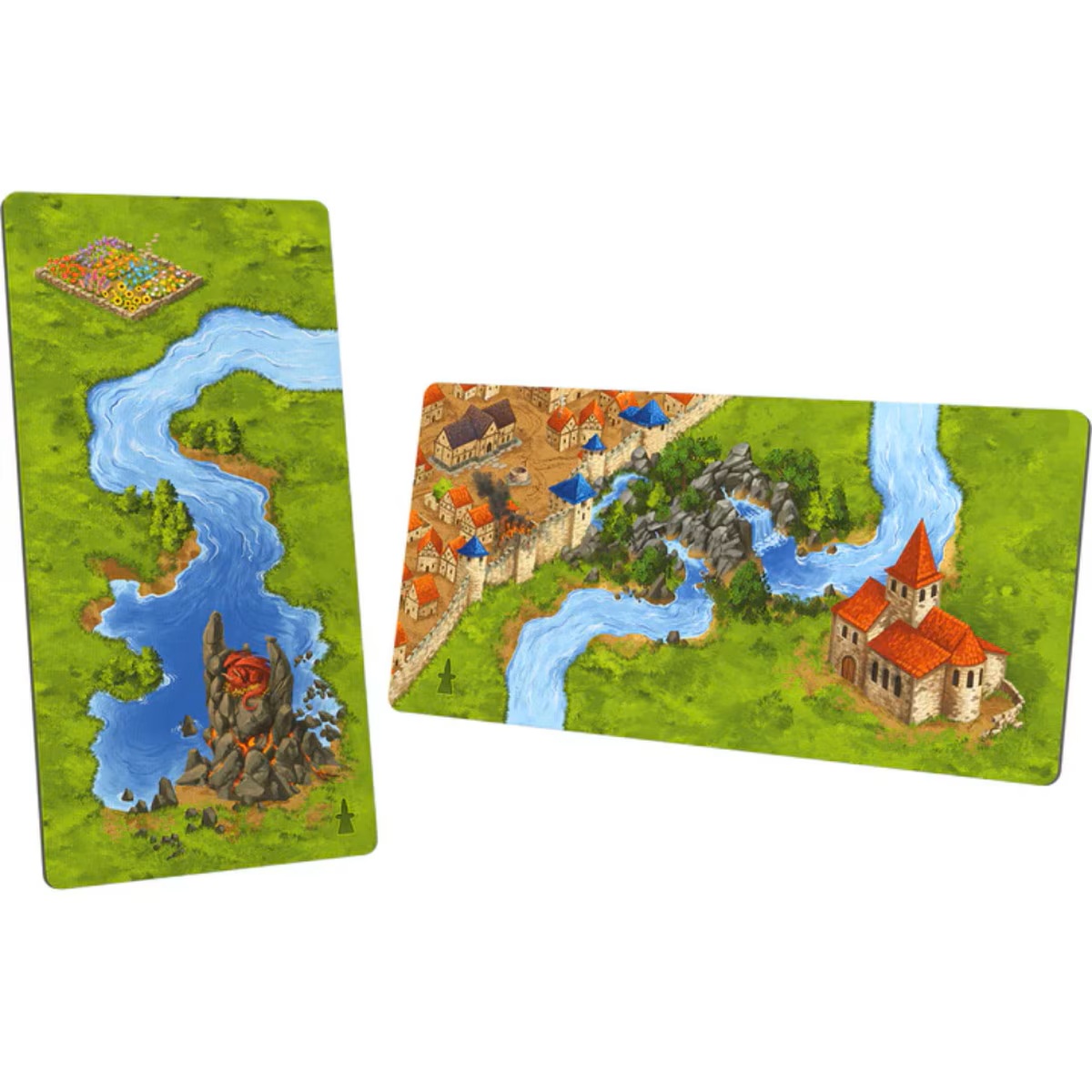 Carcassonne V3.1 - Expansion 3 Dragon & Fairy (Pre-Order Deposit Required) Pre-order by: 21/11/2025 - Image 3