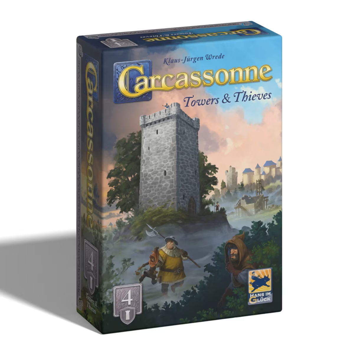 Carcassonne V3.1 - Expansion 4 Towers & Thieves (Pre-Order Deposit Required) Pre-order by: 21/11/2025 - Image 2