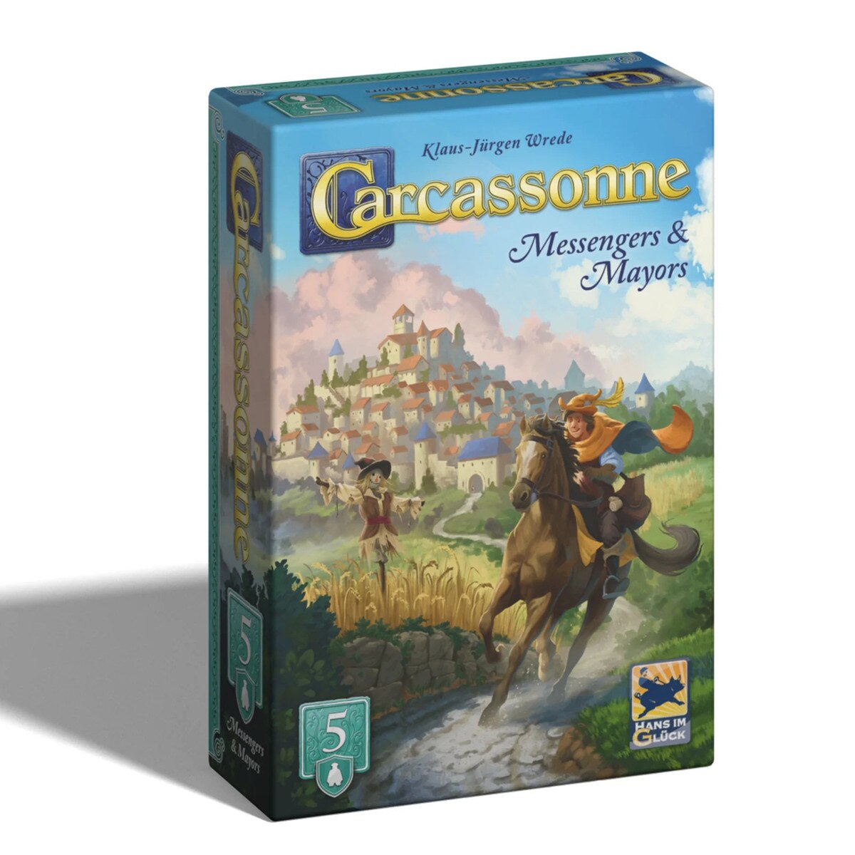Carcassonne V3.1 - Expansion 5 Messengers & Mayors (Pre-Order Deposit Required) Pre-order by: 21/11/2025 - Image 2