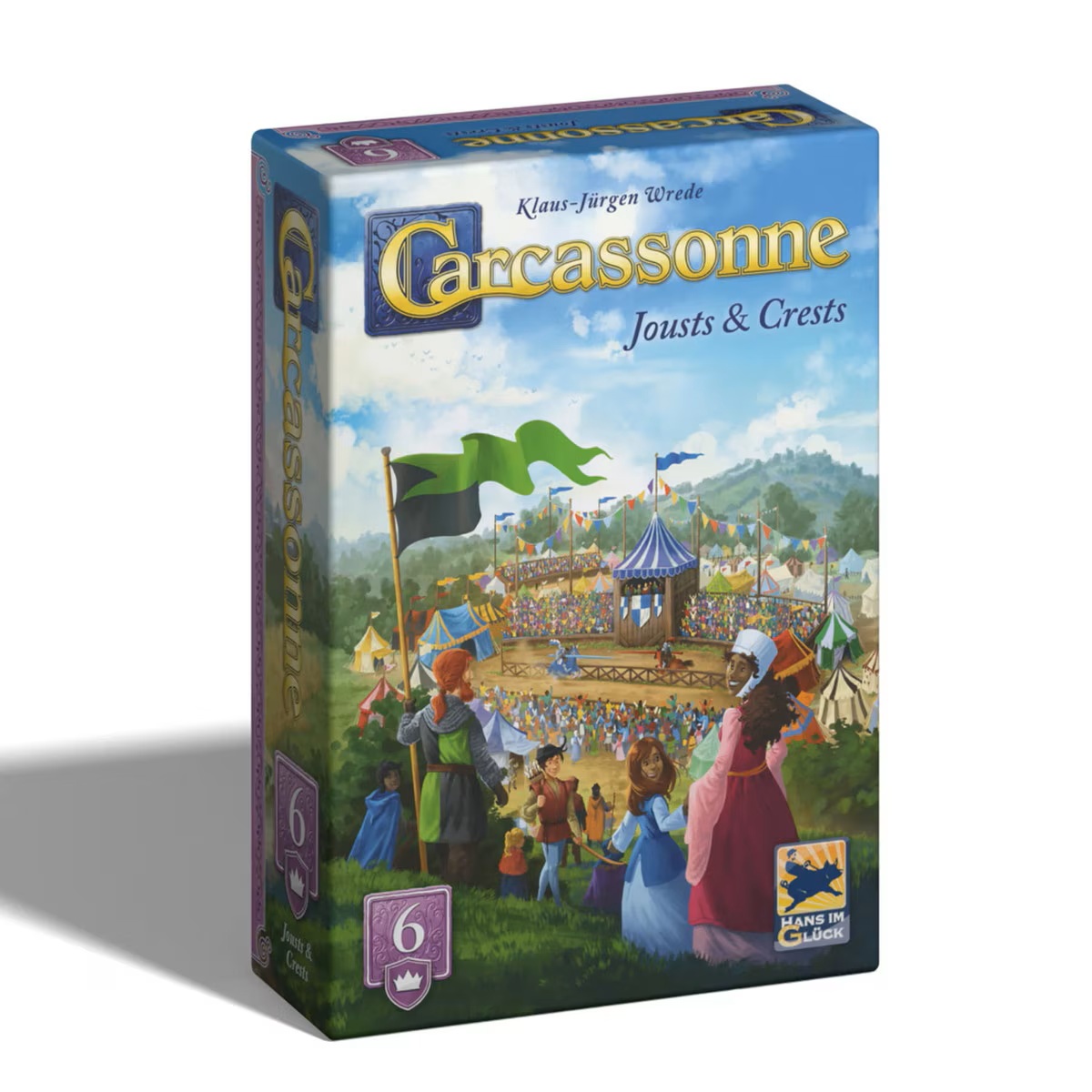 Carcassonne V3.1 - Expansion 6 Jousts & Crests (Pre-Order Deposit Required) Pre-order by: 21/11/2025 - Image 3