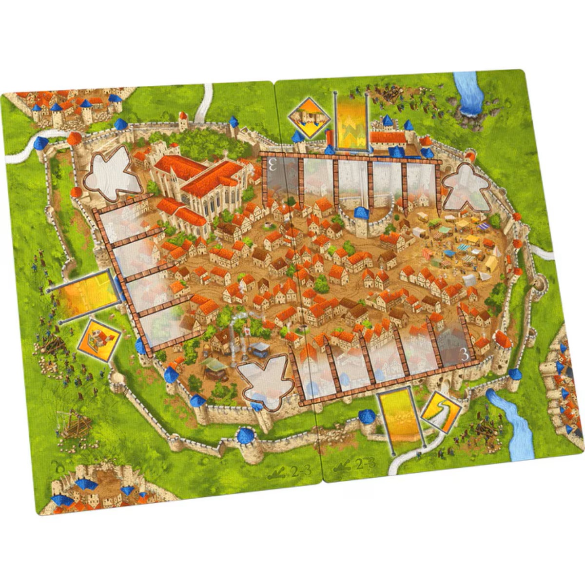 Carcassonne V3.1 - Expansion 7 Siege & Defense (Pre-Order Deposit Required) Pre-order by: 21/11/2025 - Image 4