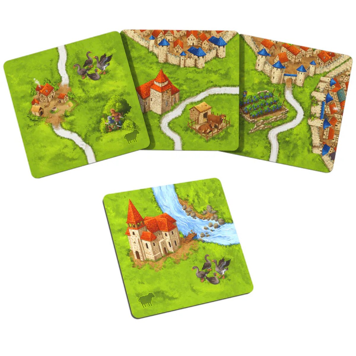 Carcassonne V3.1 - Expansion 9: Sheep & Shepherds (Pre-Order Deposit Required) Pre-order by: 21/11/2025 - Image 4