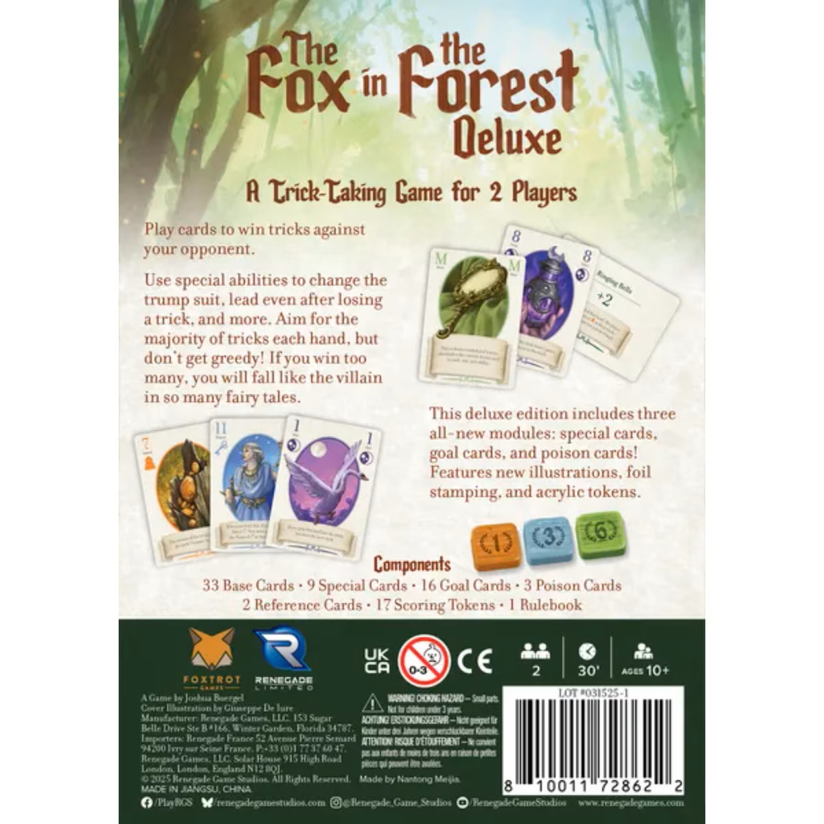 The Fox in the Forest Deluxe (Pre-Order Deposit Required) Pre-order by: 21/11/2025 - Image 5