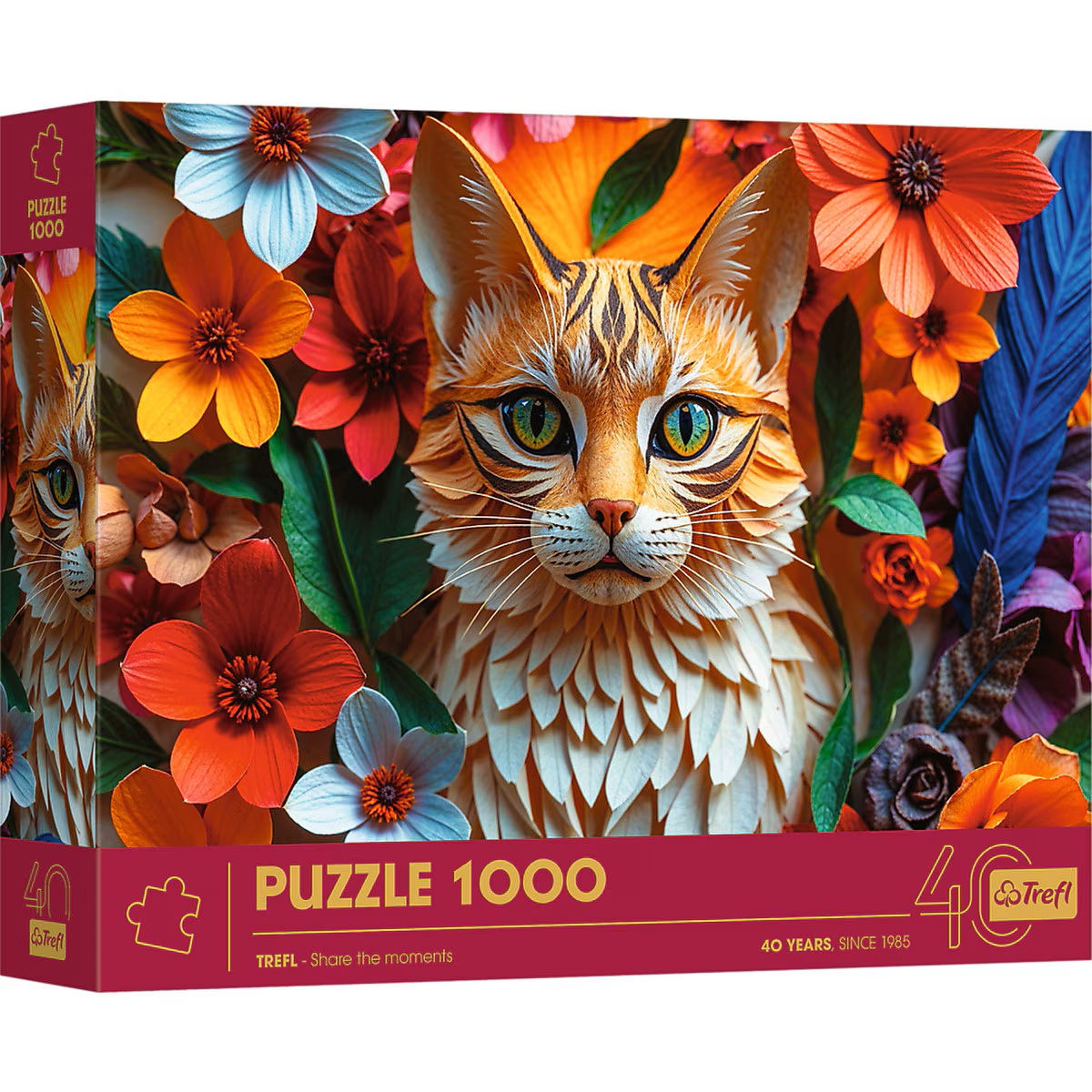 Trefl 1000pc 40th anniversary - Cat - Image 2