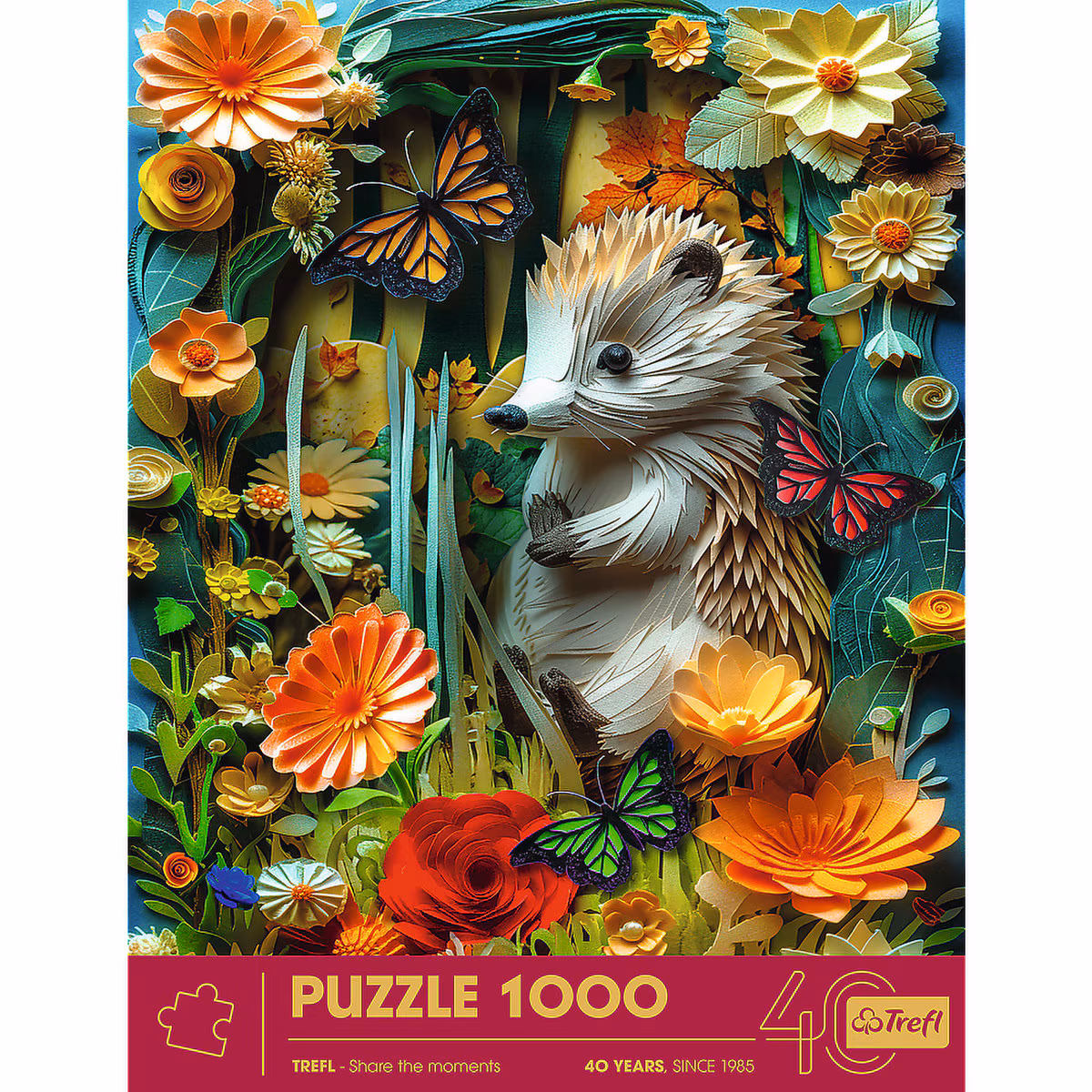 Trefl 1000pc 40th anniversary - Hedgehog