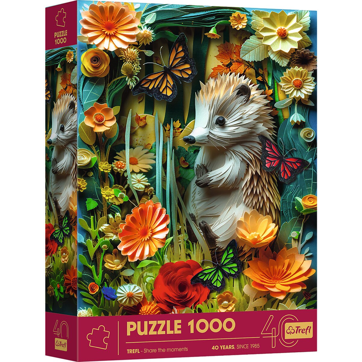 Trefl 1000pc 40th anniversary - Hedgehog - Image 2