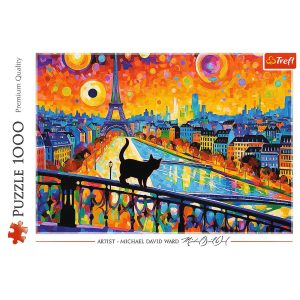 Trefl 1000pc - Cat in Paris
