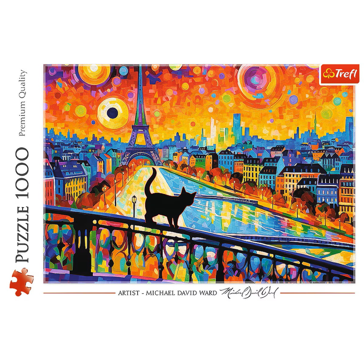Trefl 1000pc - Cat in Paris