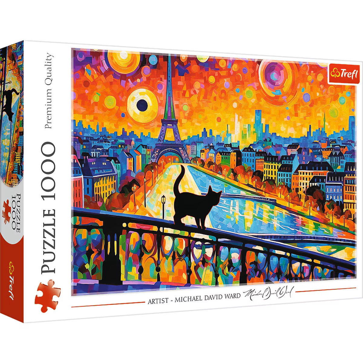 Trefl 1000pc - Cat in Paris - Image 2