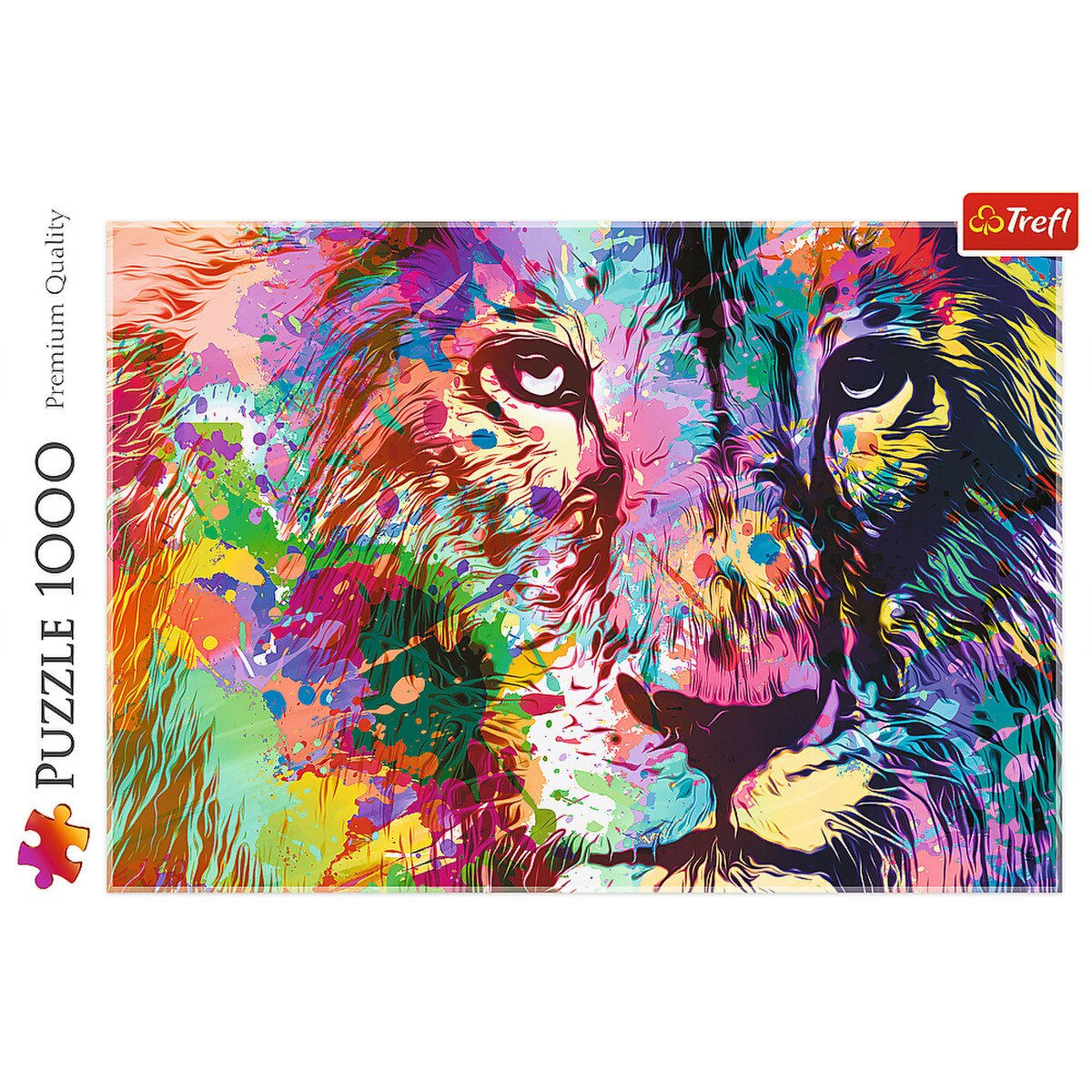 Trefl 1000pc - Colorful Lion
