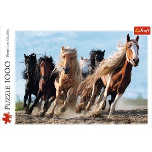 Trefl 1000pc - Galloping horses / 500 px