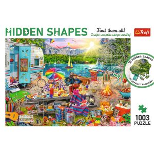Trefl 1000pc Hidden Shapes - Motorhome Trip