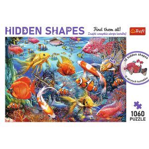 Trefl 1000pc Hidden Shapes - Underwater Life
