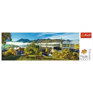 Trefl 1000pc Panorama - By the Schliersee lake / HUBER
