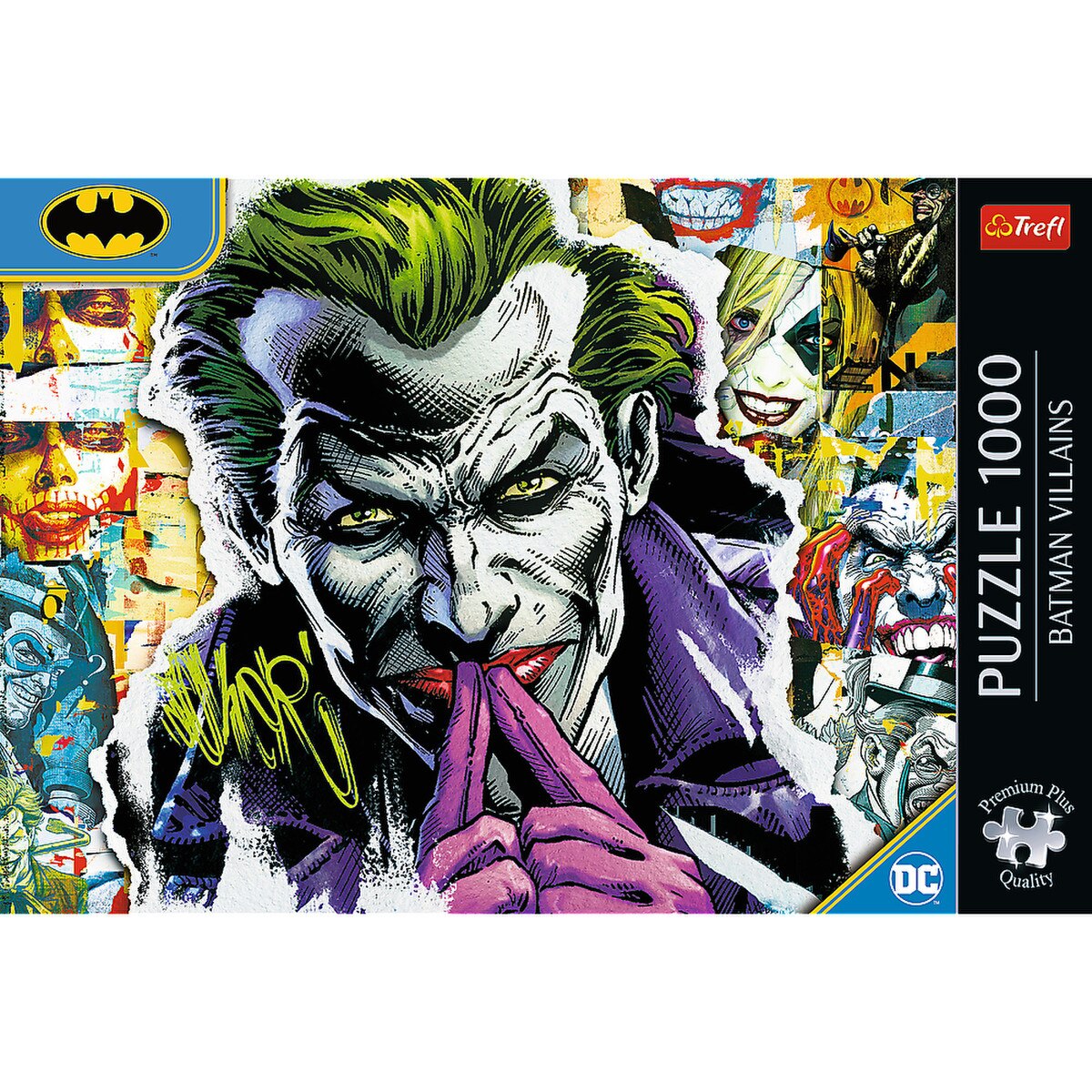 Trefl 1000pc Premium Plus - Joker / Warner Batman
