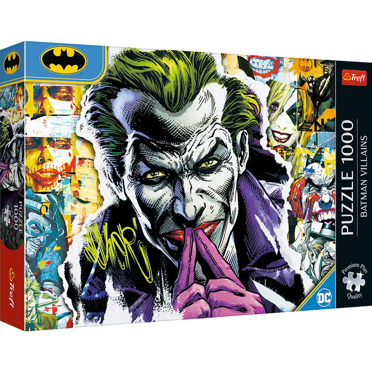 Trefl 1000pc Premium Plus - Joker / Warner Batman - Image 2