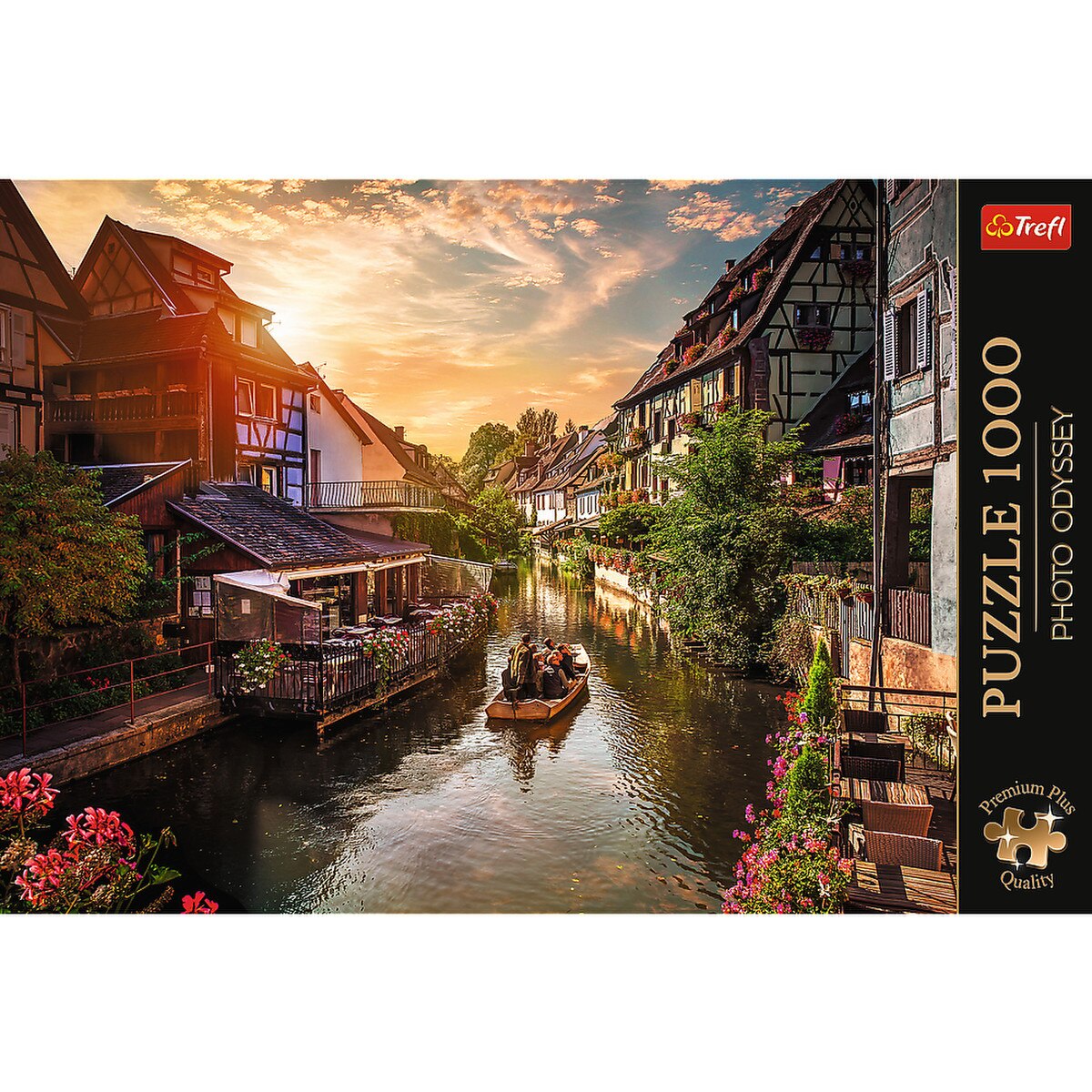 Trefl 1000pc Premium Plus - Little Venice in Colmar, France
