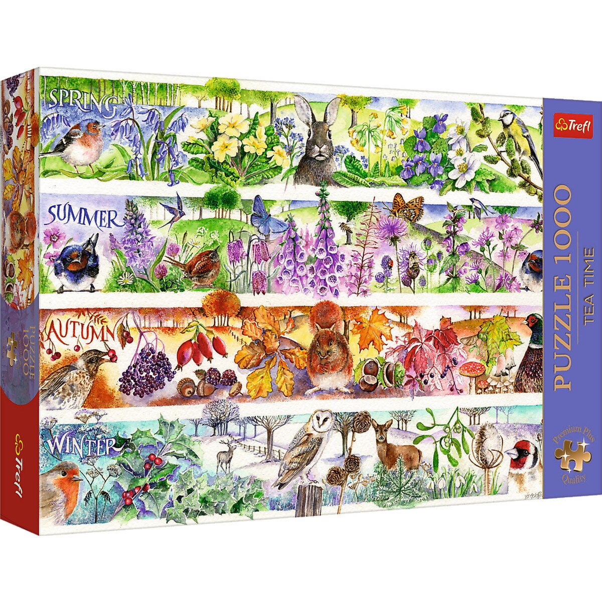 Trefl 1000pc Premium Plus - Tea Time: Four Seasons - Image 2