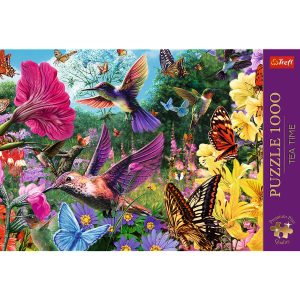 Trefl 1000pc Premium Plus - Tea Time: Hummingbird Garden