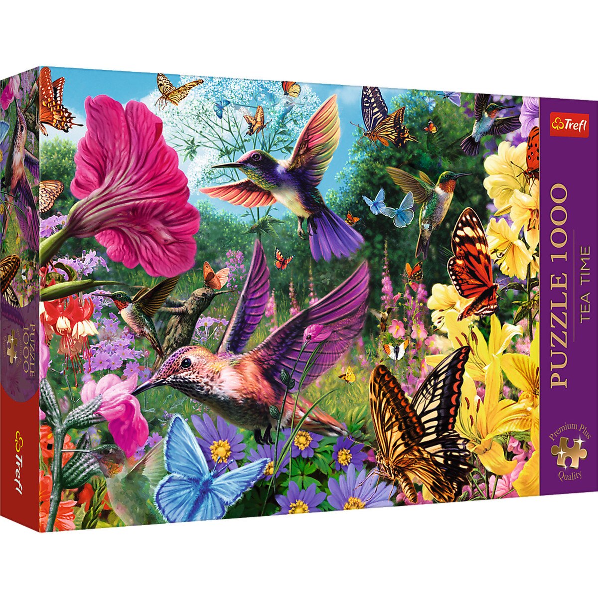 Trefl 1000pc Premium Plus - Tea Time: Hummingbird Garden - Image 2