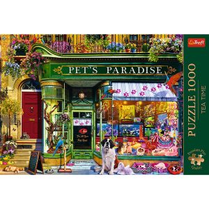 Trefl 1000pc Premium Plus - Tea Time: Pet's Paradise