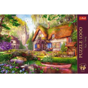 Trefl 1000pc Premium Plus - Tea Time: The Woodland Cottage