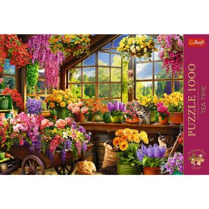 Trefl 1000pc Premium - Tea Time: Preparations for spring